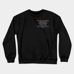 Seventeen KPOP Merchandise Design Crewneck Sweatshirt